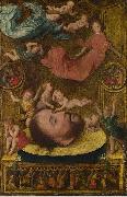 Jan Mostaert The Head of Saint John the Baptist Spain oil painting artist
